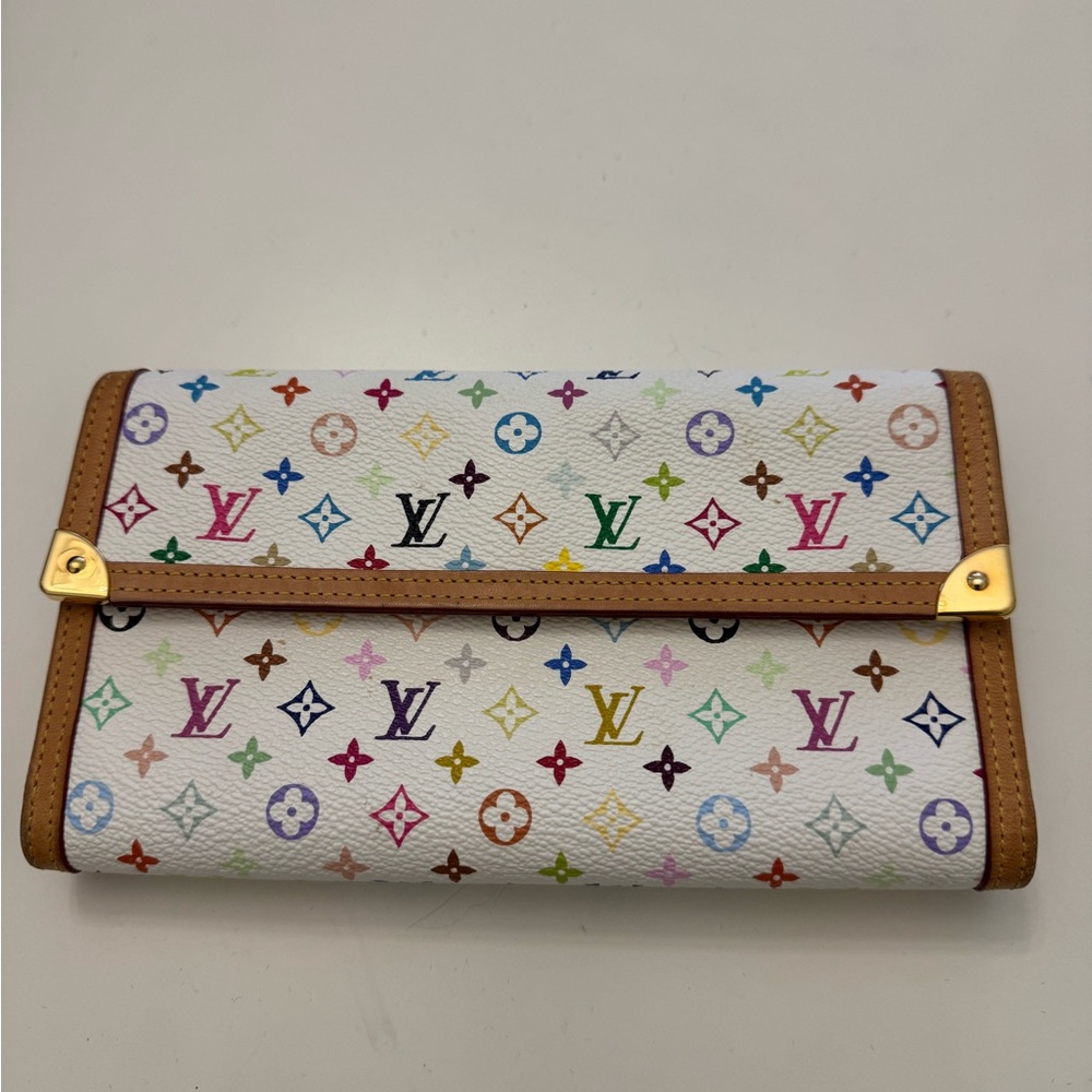 Louis Vuitton Vintage 2005 Multicolor Monogram Wallet